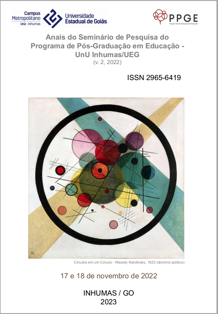 Anais do Seminário de Pesquisa do Programa de Pós-graduação em Educação